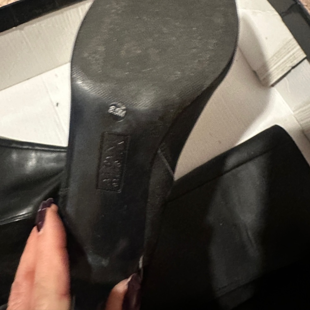 Alfani Black Heeled Boots for Women